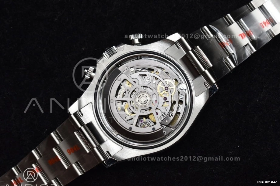 Factory In Dial 126500 SBF White FreshLook Rolex Steel 904L VS 1054 SL4801 1:1 Daytona Movement 0825